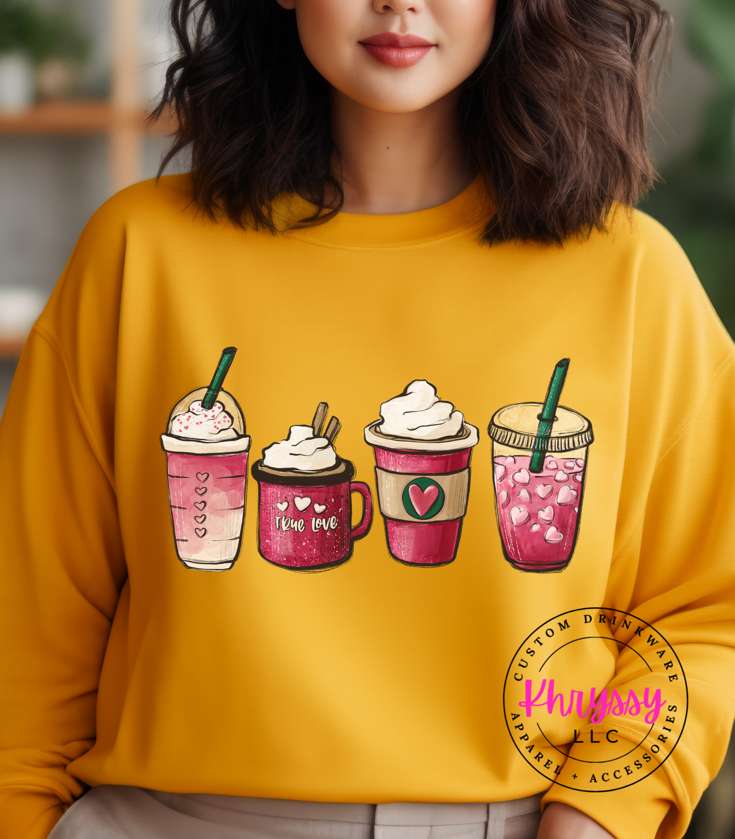 Caffeine Couture: Unisex 'Love Brewed' Coffee Mug Shirt