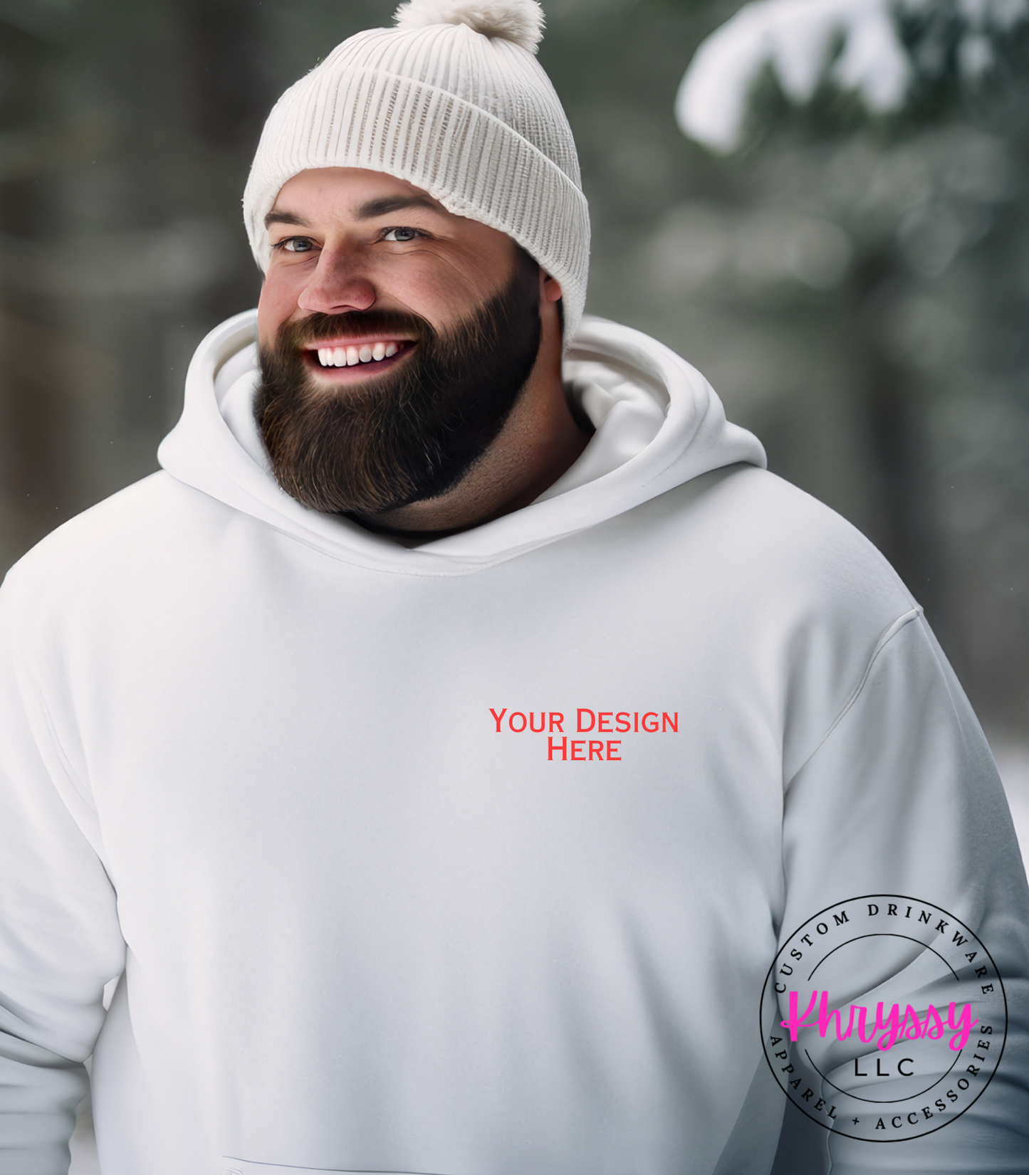 Design Your Own ADULT UNISEX HOODIE (POCKET)