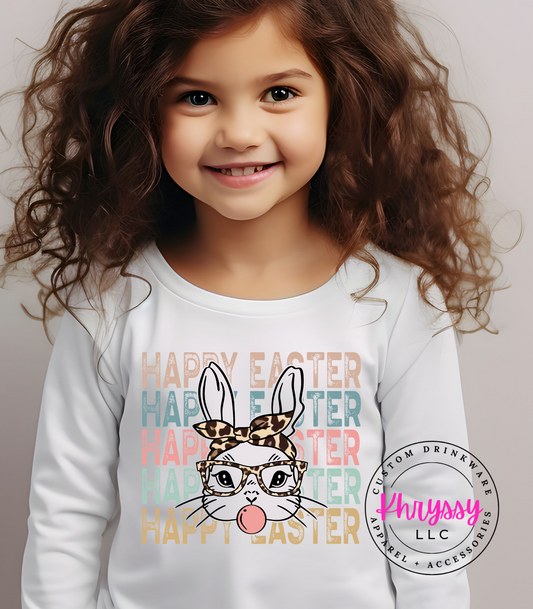 Easter Bunny Bubble Blower T-Shirt - Spreading Joy and Easter Magic