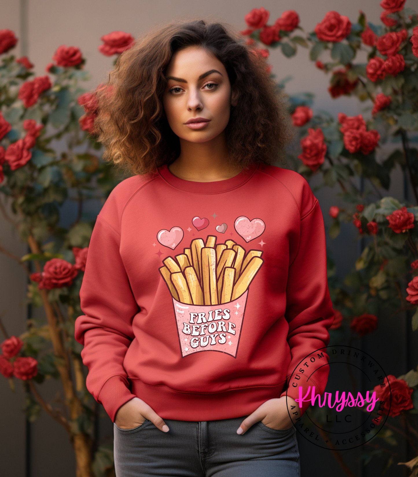 Fries Before Guys Unisex Shirt