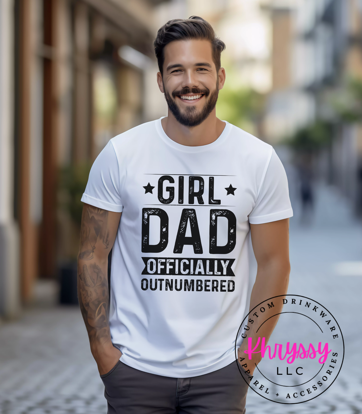 Girl Dad Unisex Shirt