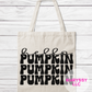 Hello Pumpkin Canvas Tote Bag