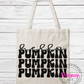 Hello Pumpkin Canvas Tote Bag