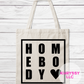 Homebody Canvas Tote Bag