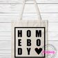 Homebody Canvas Tote Bag