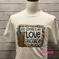 READY TO SHIP: Iced Coffee Is My Love Language Unisex Shirt