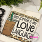 READY TO SHIP: Iced Coffee Is My Love Language Unisex Shirt