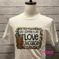 READY TO SHIP: Iced Coffee Is My Love Language Unisex Shirt