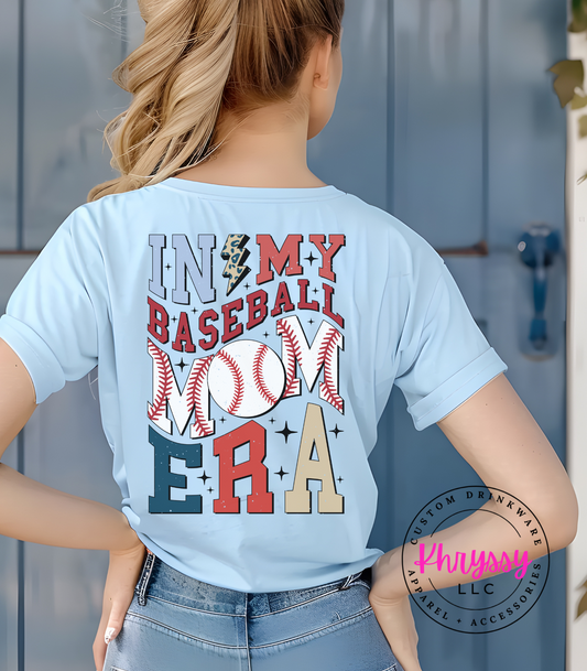 In My Baseball Mom Era Unisex Shirt