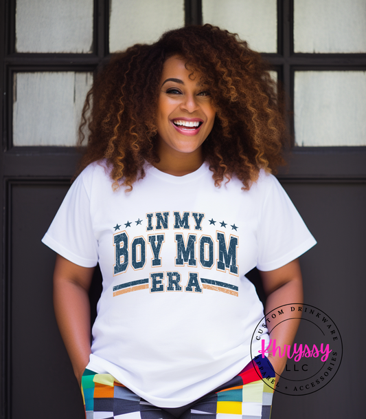 In My Boy Mom Era Unisex Shirt