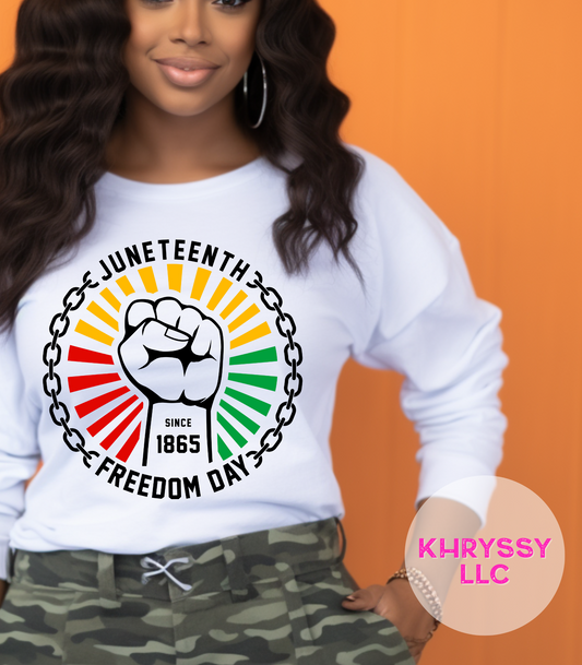 Liberation and Unity: Juneteenth Commemorative T-Shirt