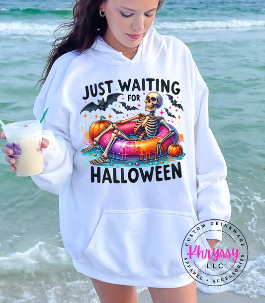 Just Waiting for Halloween Unisex Shirt