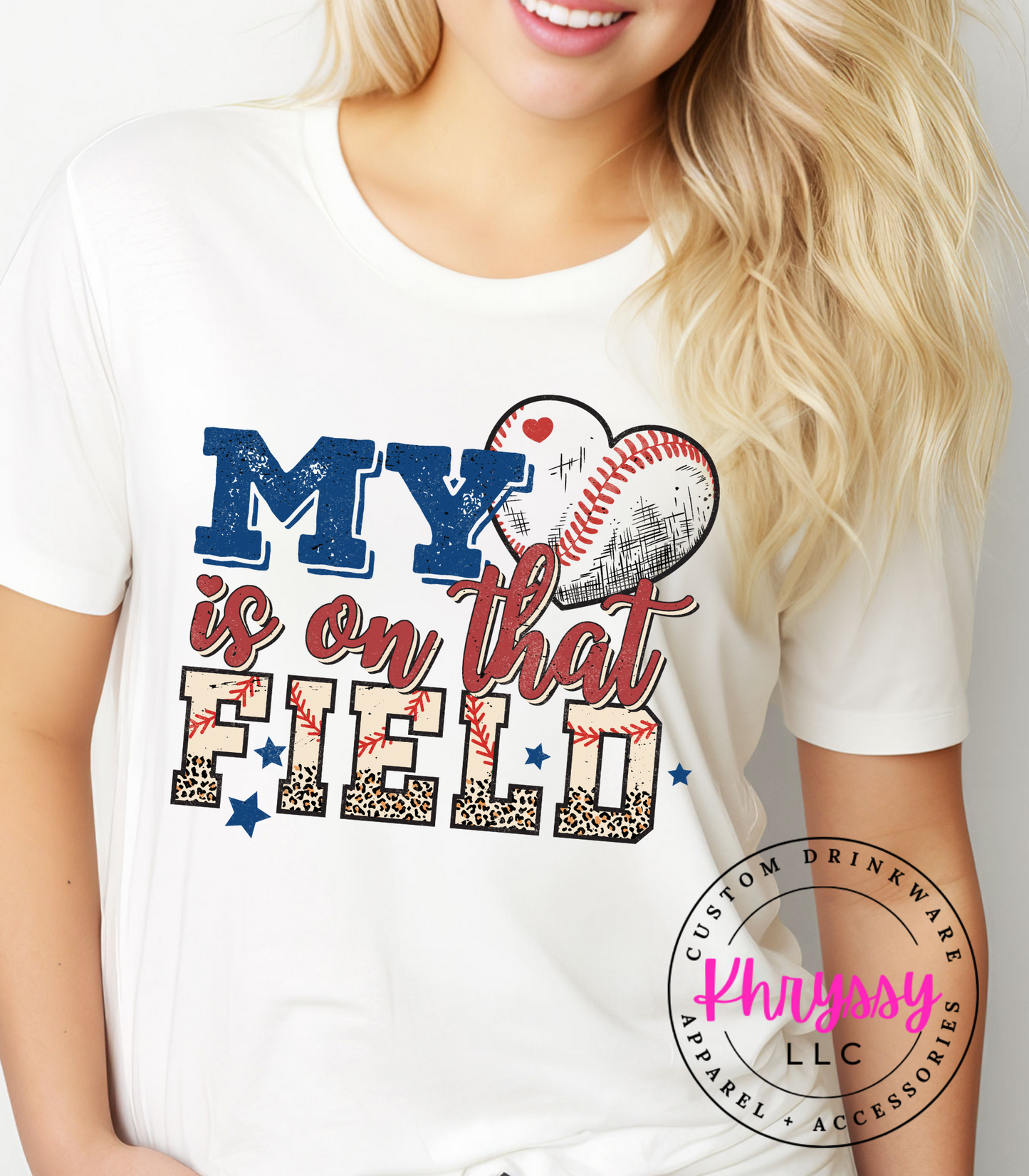 Home Run Heart: Baseball Field Unisex Shirt