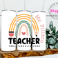 Personalized Teach Love Inspire Teacher 20oz Tumbler