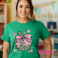 Pink Coquette Apple Unisex Shirt