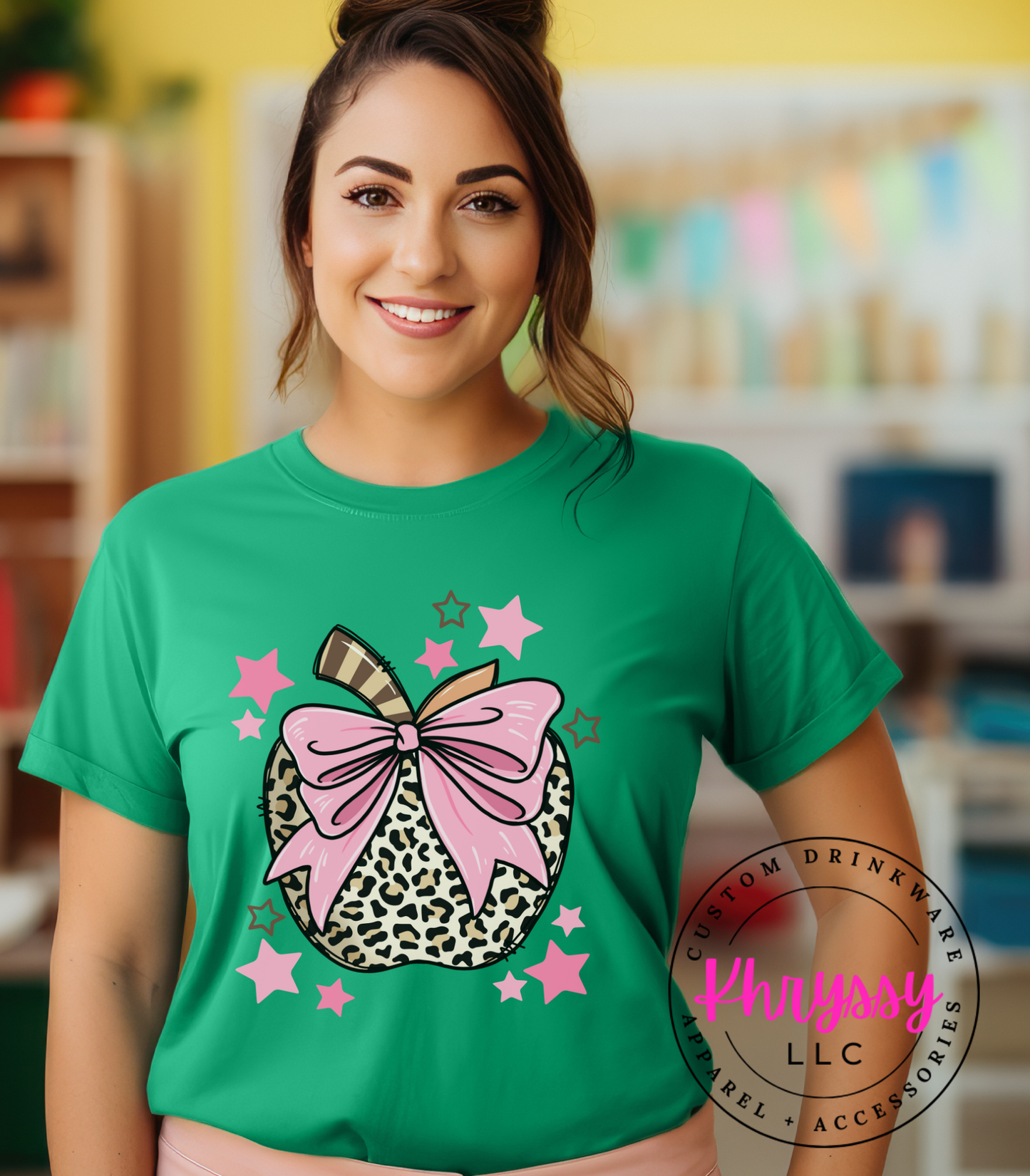 Pink Coquette Apple Unisex Shirt