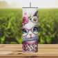 Bunny Chic 20oz Tumbler with Straw