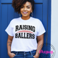 Raising Ballers Unisex Baseball Shirt