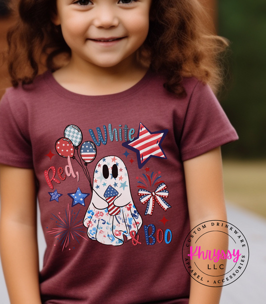 Red, White, & Boo Unisex Shirt