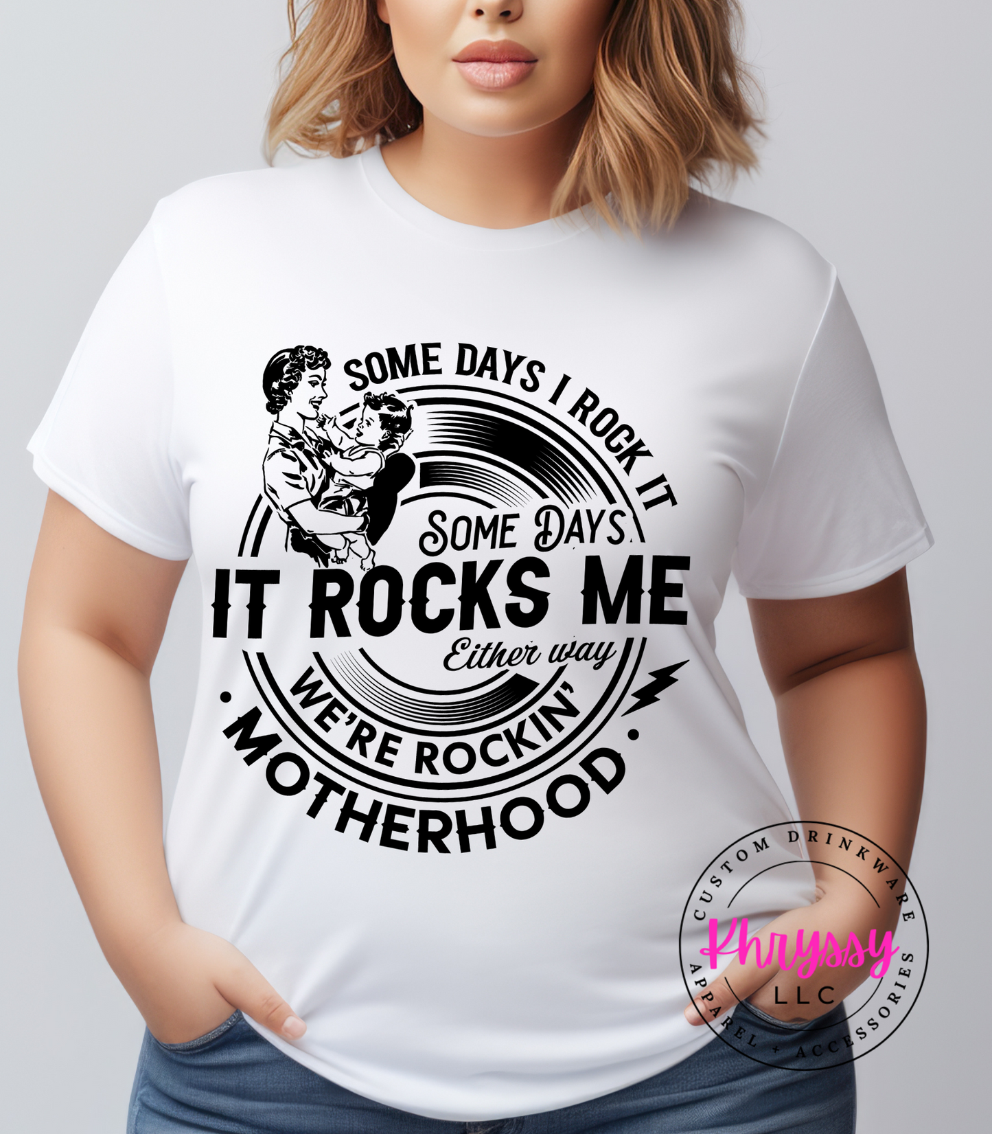 Some Days I Rock It Unisex Shirt - Embrace the Ups and Downs in Style