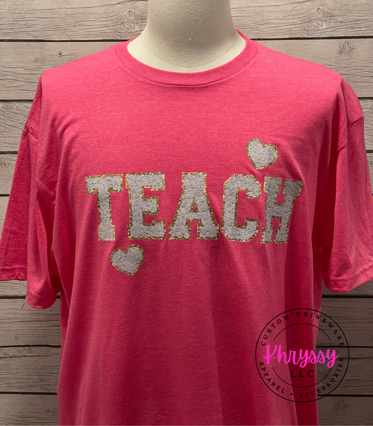 READY TO SHIP Inspire, Educate, Empower: TEACH Unisex Shirt