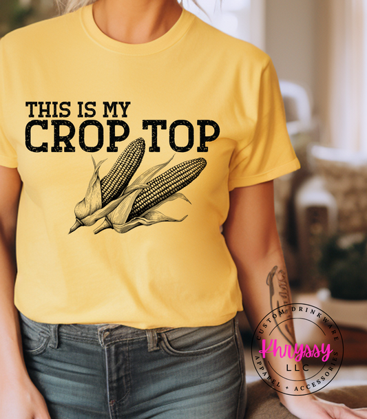 This Is My Crop Top Unisex Shirt