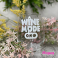 Wine Mode On Stemless Wine Glass