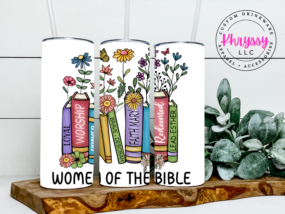 Women of the Bible 20oz Tumbler with Straw